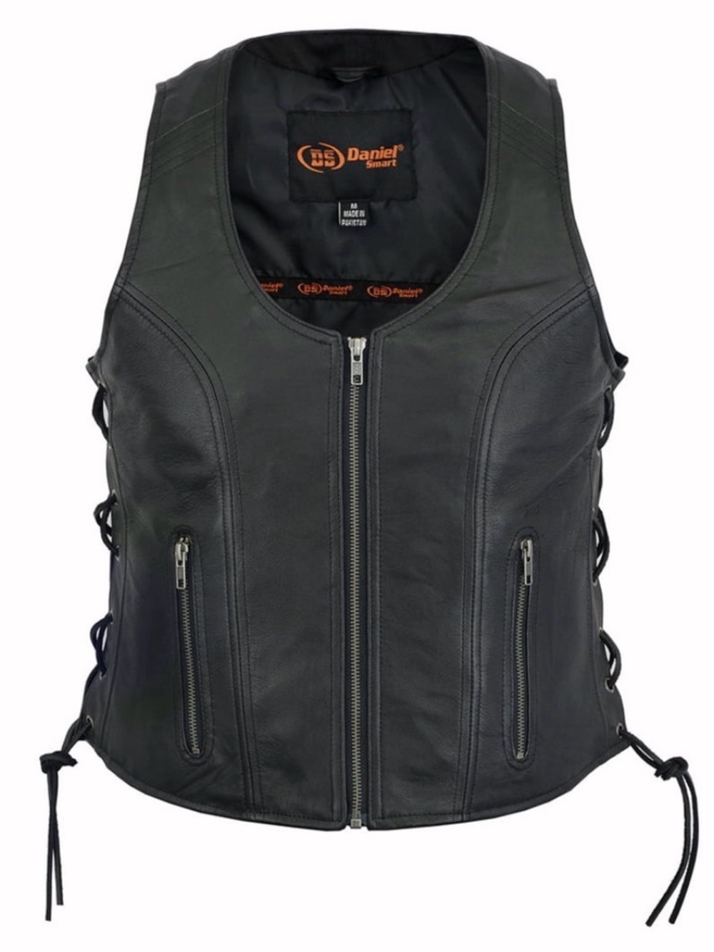 DANIEL SMART genuine leather vest